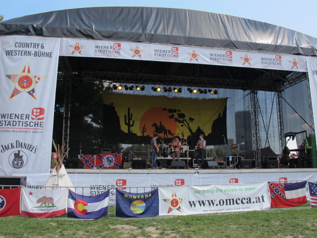 New West auf der Wiener St&auml;dtische Versicherung/Country & Western-B&uuml;hne (23. Juni)