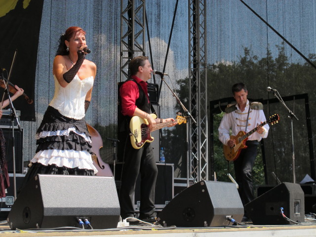 Wicked Wildcats auf der Wiener St&auml;dtische Versicherung/Country & Western-B&uuml;hne (23. Juni)