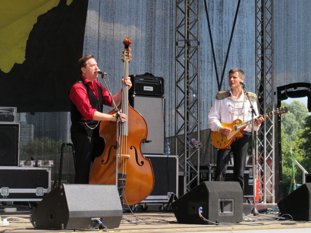 Wicked Wildcats auf der Wiener St&auml;dtische Versicherung/Country & Western-B&uuml;hne (23. Juni)