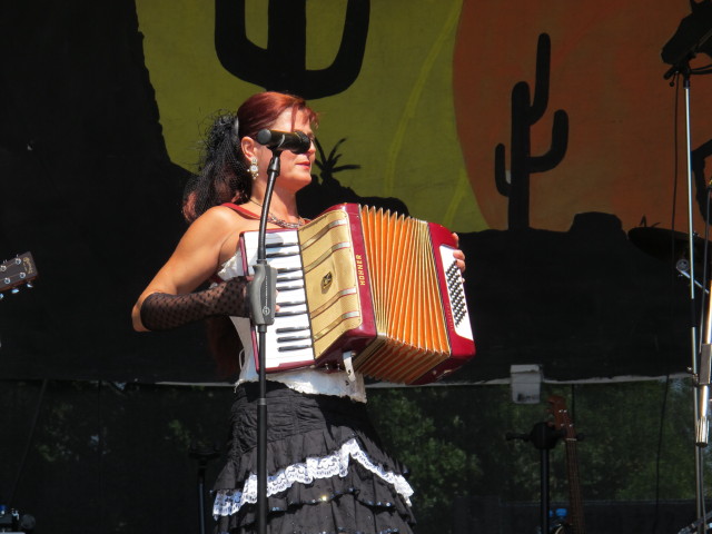 Wicked Wildcats auf der Wiener St&auml;dtische Versicherung/Country & Western-B&uuml;hne (23. Juni)