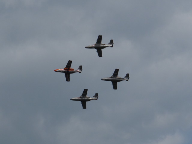 Saab 105 OE des &Uuml;berwachungsgeschwaders des Bundesheeres