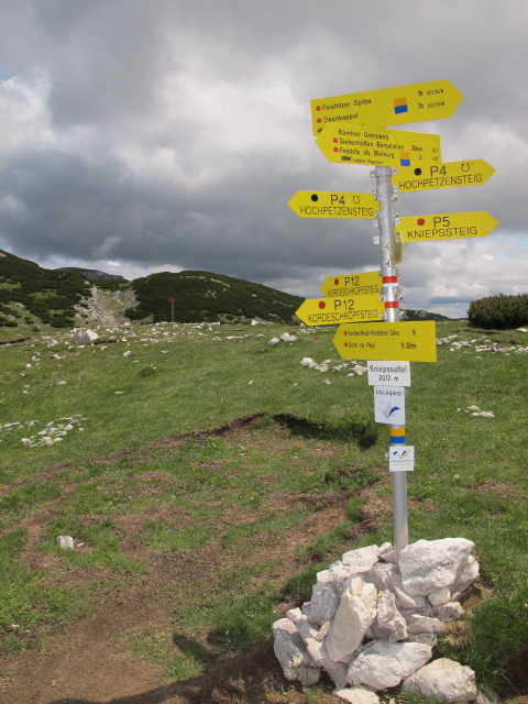 Kniepssattel, 2.012 m