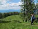 Erich auf Weg P4 zwischen Feistritzer Spitze und Neuberschstan
