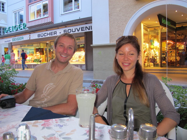 Ich und Daniela im Adlerst&uuml;berl (8. Juli)