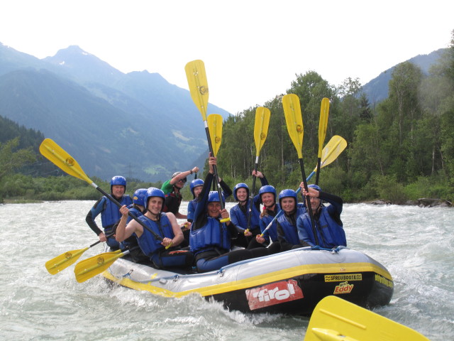 G&uuml;nther, Sabrina, Christian, ?, Andreas, Dominika, Ariane, Martina, Diana und Klaus auf der Isel