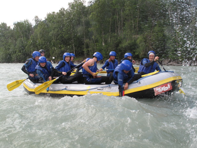 G&uuml;nther, ?, Werner, Sabrina, Andreas, Christian, Martina, Dominika, Diana und Klaus auf der Isel