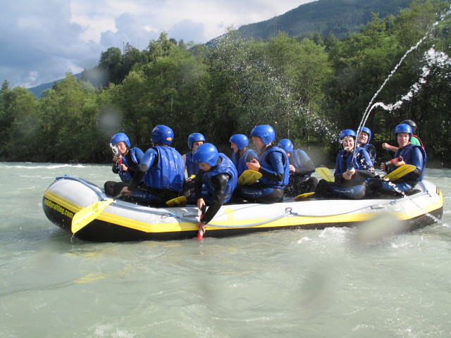Dominika, Klaus, Christian, Diana, Sabrina, Martina, Ariane, G&uuml;nther, Andreas und ? auf der Isel