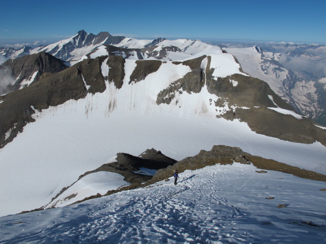 zwischen Wielingerscharte und Gro&szlig;em Wiesbachhorn (21. Juli)
