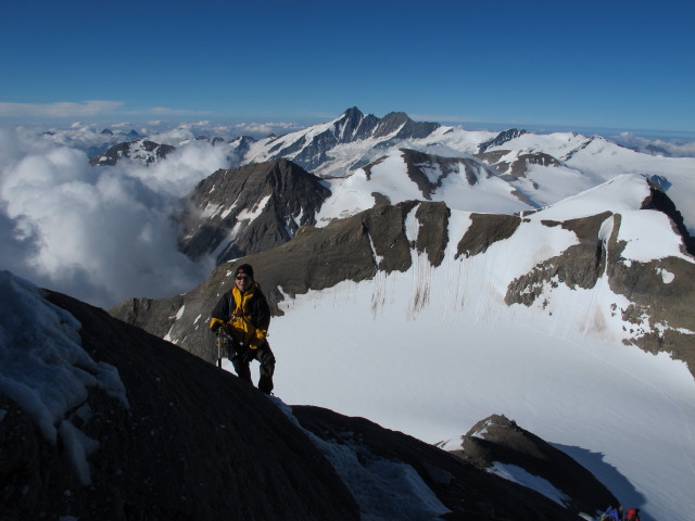Irene zwischen Wielingerscharte und Gro&szlig;em Wiesbachhorn (21. Juli)