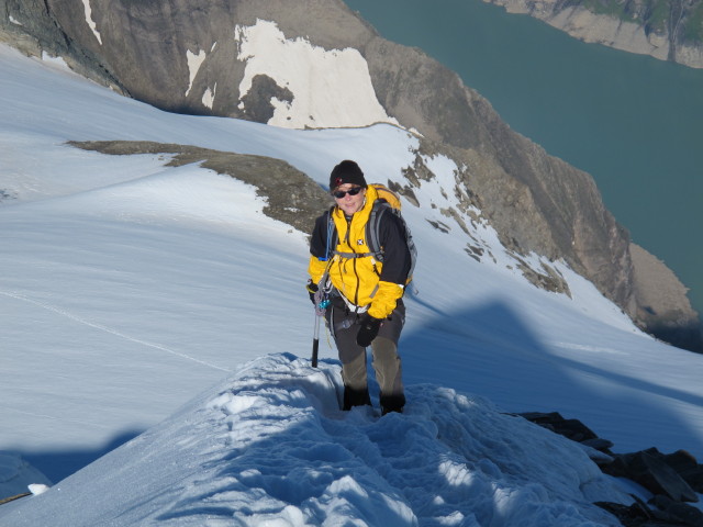 Irene zwischen Wielingerscharte und Gro&szlig;em Wiesbachhorn (21. Juli)