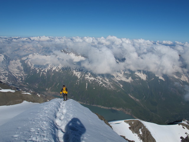Irene zwischen Wielingerscharte und Gro&szlig;em Wiesbachhorn (21. Juli)