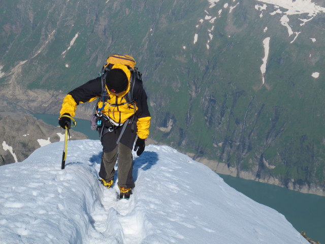 Irene zwischen Wielingerscharte und Gro&szlig;em Wiesbachhorn (21. Juli)