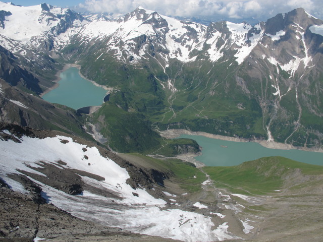vom Kleinen Tenn Richtung S&uuml;dwesten (22. Juli)