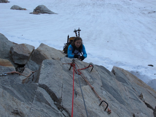 Irene am Weg 102 zwischen Kleinflei&szlig;kees und Goldzechkopf (28. Juli)