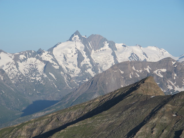Gro&szlig;glockner vom Goldzechkopf (28. Juli)
