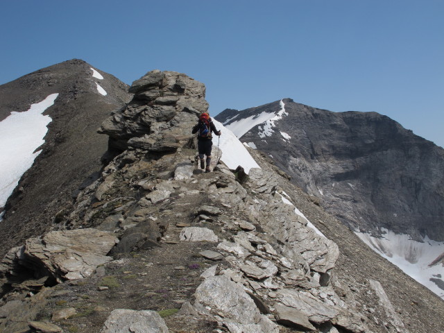 Klagenfurter Jubil&auml;umsweg zwischen Krumlkeeskopf und Noespitze (28. Juli)