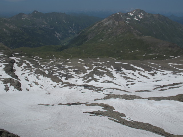 Wei&szlig;enbachkees vom Herbertturm aus (28. Juli)