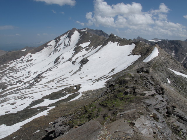 Wei&szlig;enbachkees vom Hinteren Modereck aus (28. Juli)