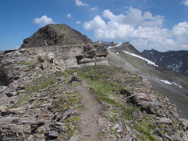 Klagenfurter Jubil&auml;umsweg zwischen Hinterem Modereck und Wei&szlig;enbachscharte (28. Juli)