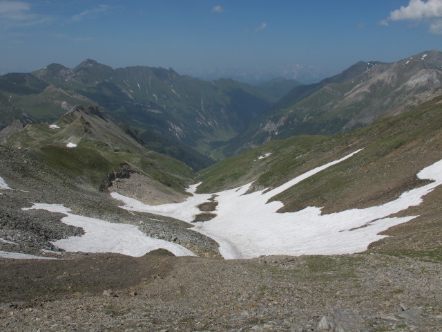 Seidlwinkltal von der Wei&szlig;enbachscharte aus (28. Juli)