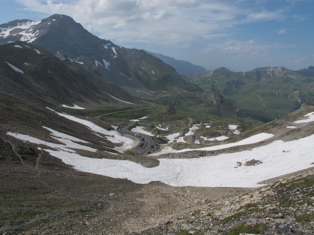Gro&szlig;glockner-Hochalpenstra&szlig;e vom Hochtor aus (28. Juli)