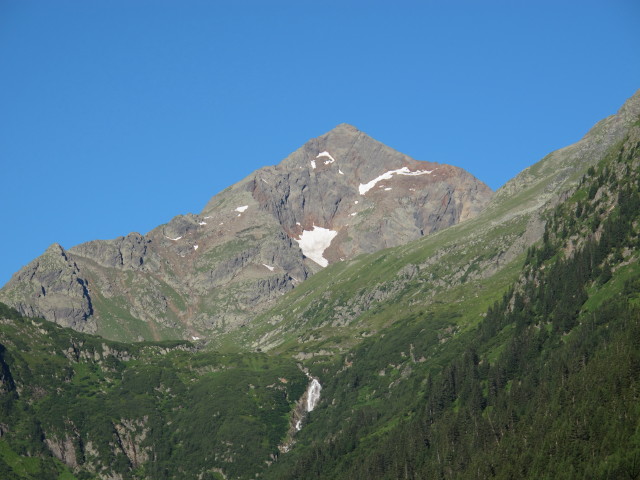 Innere Wetterspitze vom Gschnitztal aus (2. Aug.)