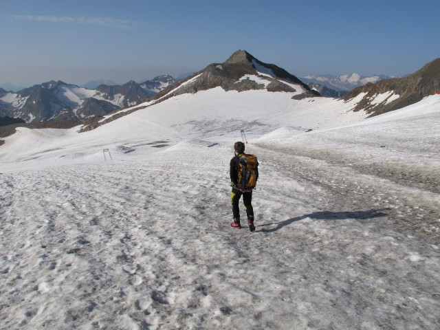 Reinhard am Gaiskarferner (4. Aug.)