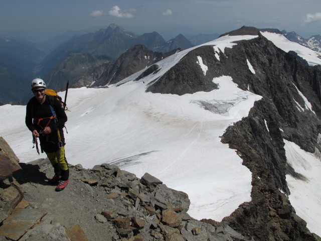 Reinhard zwischen Sulzenauferner und Zuckerh&uuml;tl (4. Aug.)