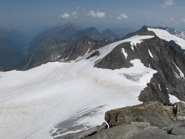 vom Zuckerh&uuml;tl Richtung Nordosten (4. Aug.)
