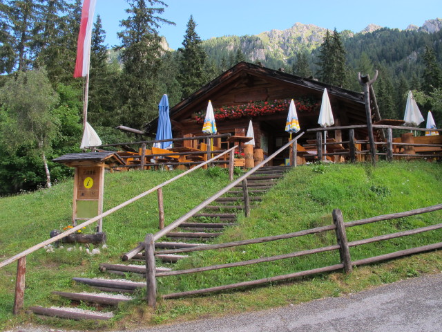 Sass Rigais, 1.689 m (10. Aug.)