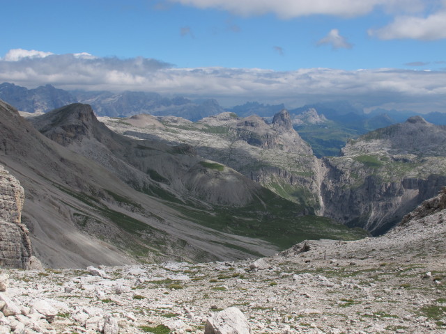 von der Nives-Scharte Richtung S&uuml;dosten (10. Aug.)