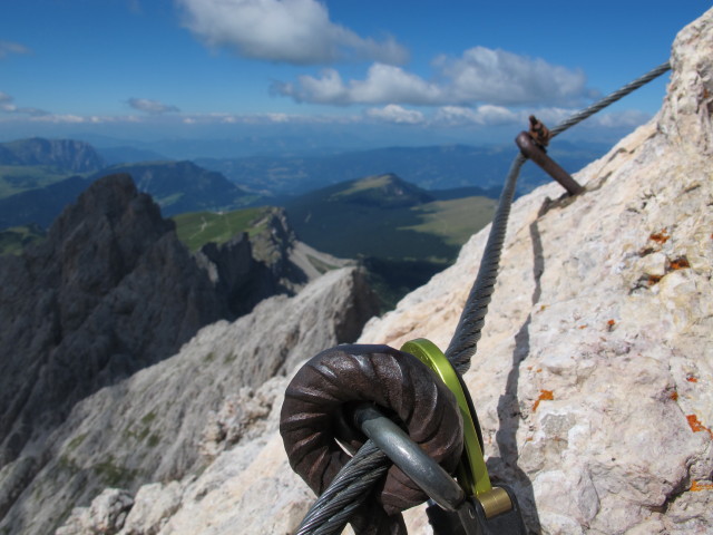 Sas-Rigais-Klettersteig: S&uuml;dwestanstieg (11. Aug.)