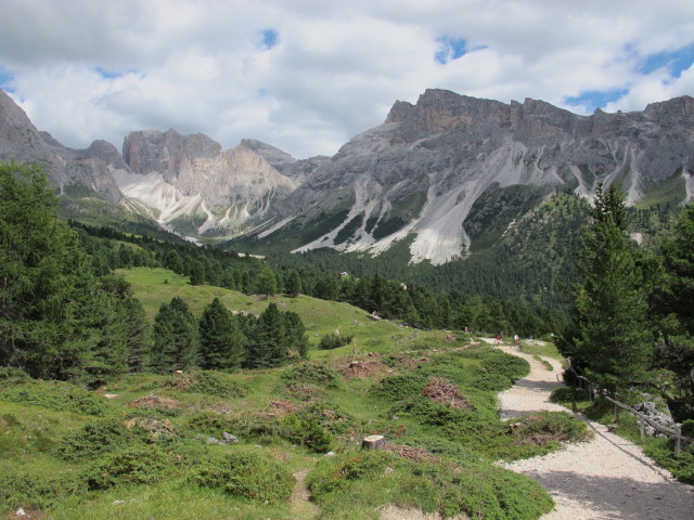 Weg 4 zwischen Regensburger H&uuml;tte und Col Raiser (11. Aug.)