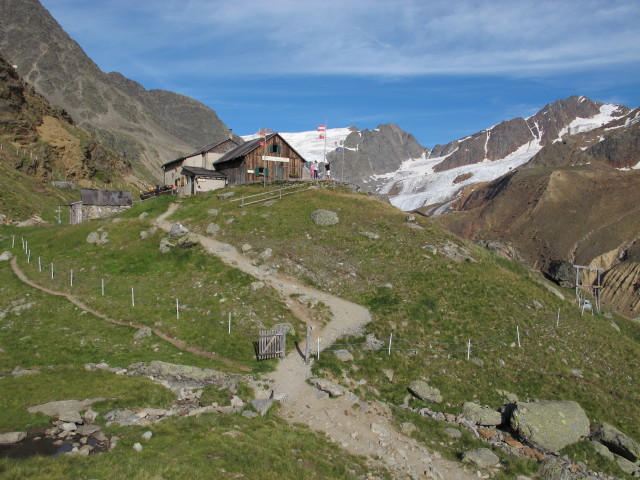 Weißkugelhütte, 2.542 m (15. Aug.)