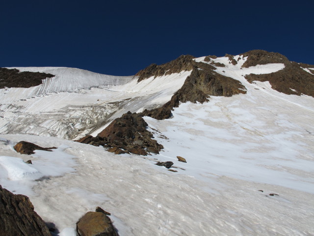 Ostgrat der Wei&szlig;kugel (16. Aug.)