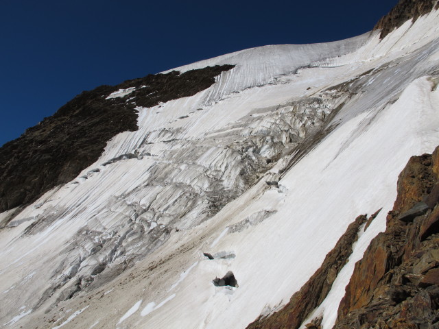 Hintereisferner vom Ostgrat der Wei&szlig;kugel aus (16. Aug.)