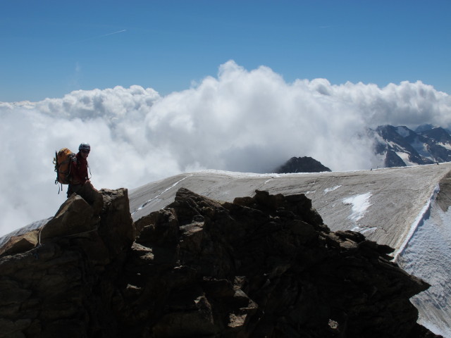 Christoph am S&uuml;dgrat der Wei&szlig;kugel (16. Aug.)