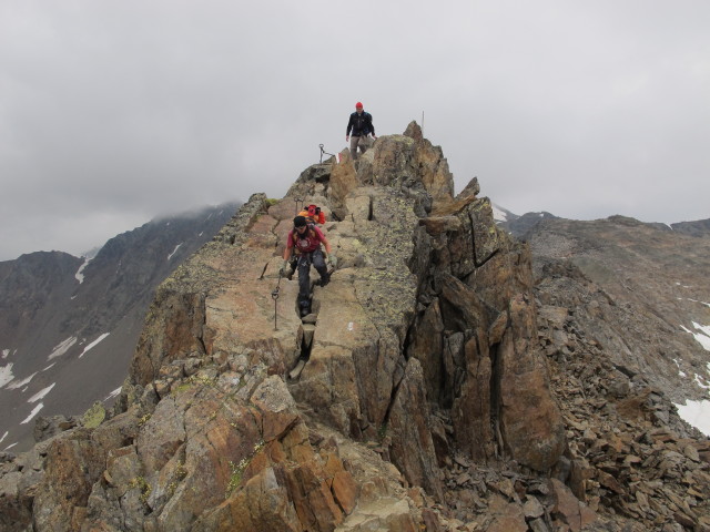 Gudrun am Weg 2A zwischen Eismann-Fundstelle und Similaunhütte (17. Aug.)