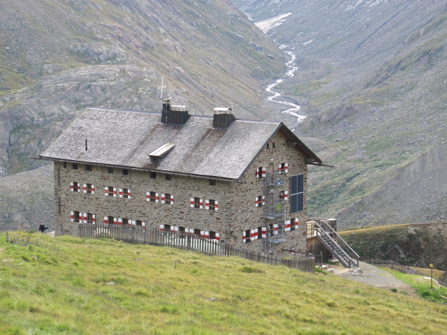 Martin-Busch-H&uuml;tte, 2.501 m (18. Aug.)