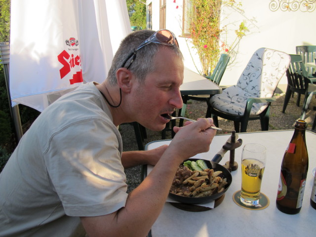 Erich im Restaurant Hubertus