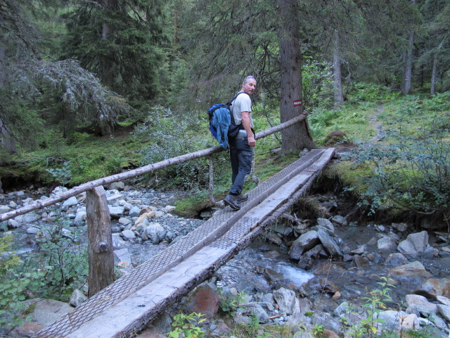Erich zwischen Innerer Neualm und H&uuml;ttkar (7. Sept.)