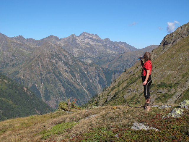 J&ouml;rg zwischen Innerer Neualm und H&uuml;ttkar (7. Sept.)