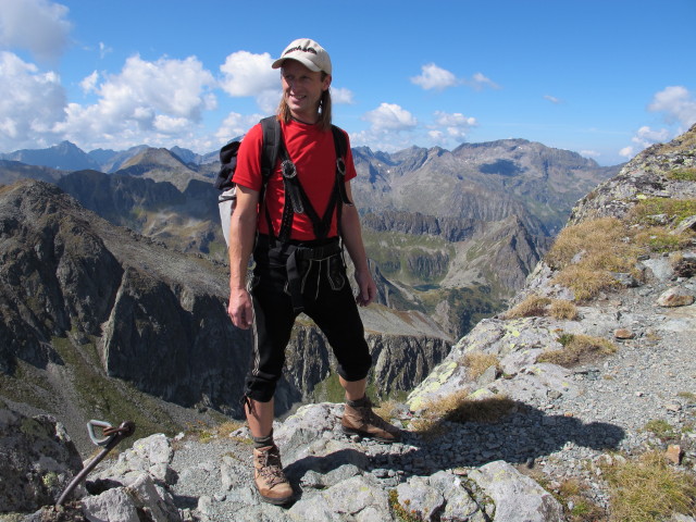 J&ouml;rg zwischen H&uuml;ttkar und Predigtstuhl (7. Sept.)