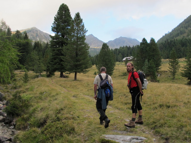 Erich und J&ouml;rg bei der Grafenh&uuml;tte (7. Sept.)