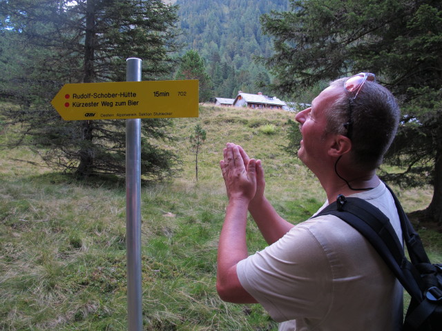 Erich bei der Grafenh&uuml;tte (7. Sept.)