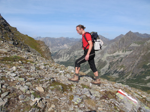 J&ouml;rg zwischen Toreben und Dachleiteck (8. Sept.)