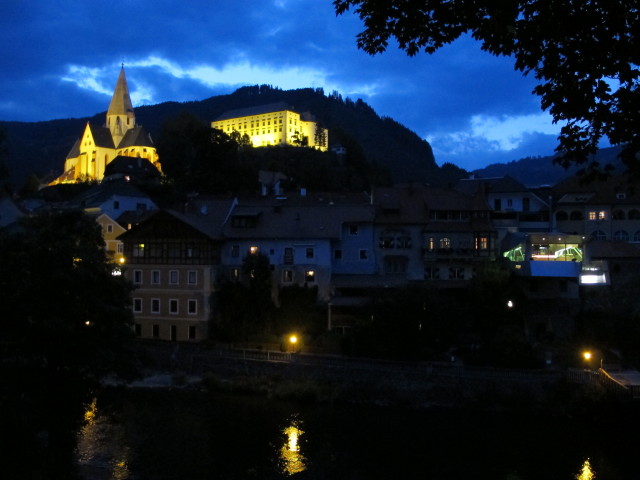 Stadtpfarrkirche St. Matth&auml;us und Schloss Murau