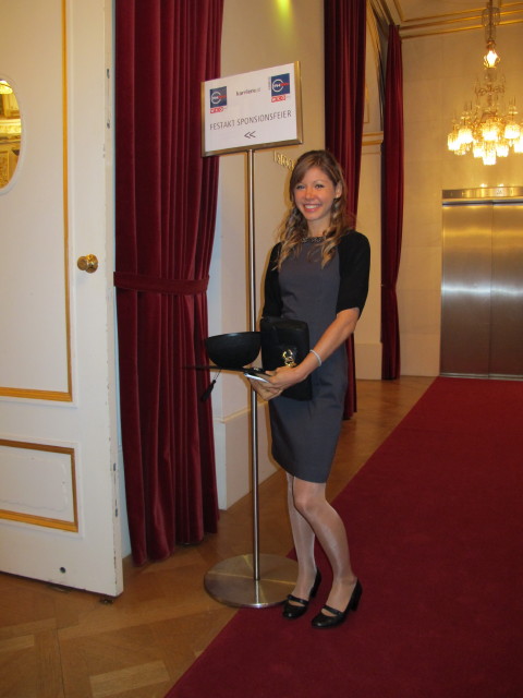 Daniela beim Gro&szlig;en Redoutensaal