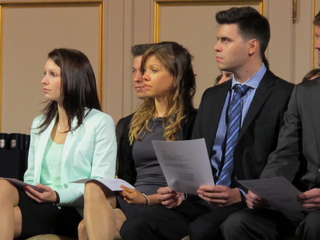 Daniela im Gro&szlig;en Redoutensaal