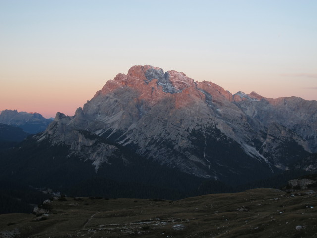 Monte Cristallo vom Rifugio Auronzo aus (21. Sept.)